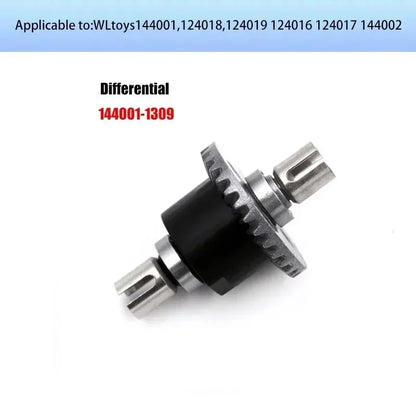 WLtoys 124017 124019 RC Cars Original Spare Parts Swing Arm C Seat Bottom Motor Differential Gearbox Shock Absorbers Tire