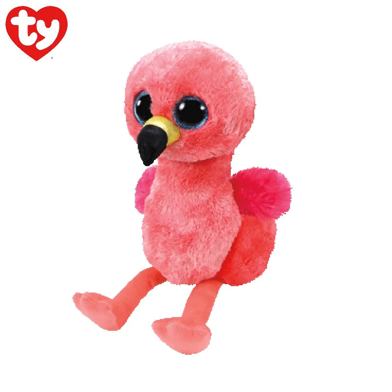 Ty Beanie Animal Stuffed Plush Toy Beastie Cute Halloween Golden Wing Bat Doll Children Birthday Toys Gift 15cm