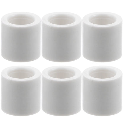 6 Pcs Pool Cue Ferrules Billiard Protective Cover Replaceable Table Accessories Snooker