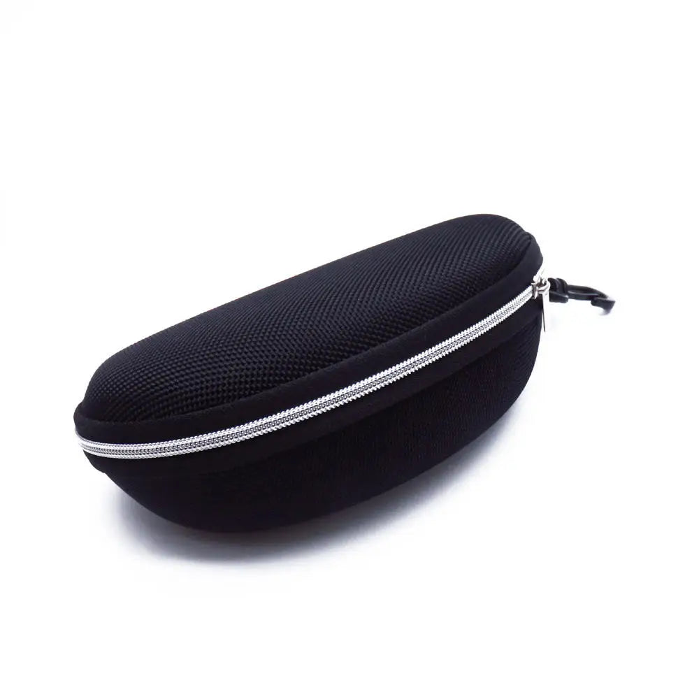 KLASSNUM Portable EVA Glasses Case With Carabiner Hook Colorful Sunglasses Hard Case Zipper Eyeglasses Protector Box Holder New
