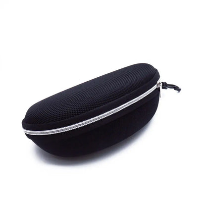 KLASSNUM Portable EVA Glasses Case With Carabiner Hook Colorful Sunglasses Hard Case Zipper Eyeglasses Protector Box Holder New