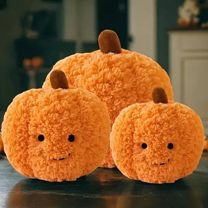 Pumpkin Plush Pillow Halloween Pumpkin Toy Decorative Pillow Cushion Home Decoration Party Favors Halloween Decor Christmas Gift