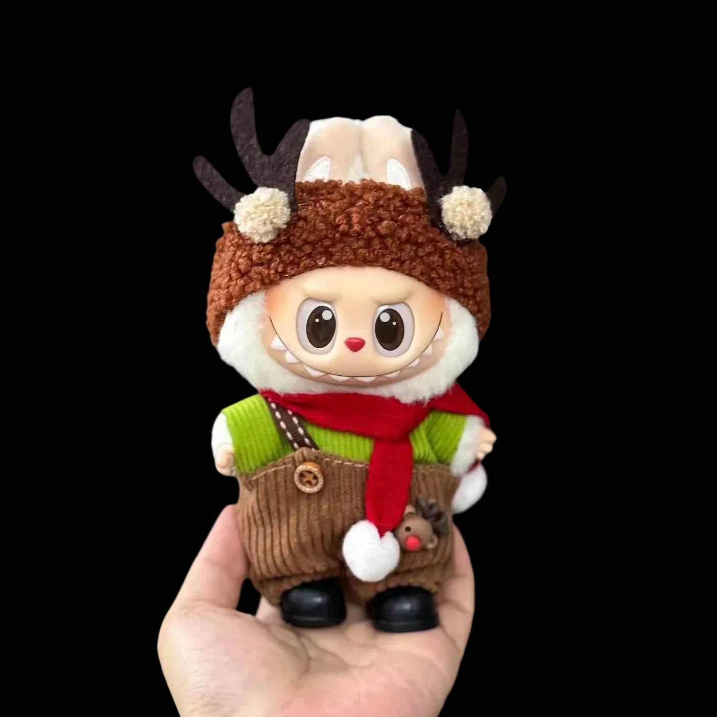 Christmas New Year's Decoration Clothes for Labubu 3.0 V1/V2 Doll Festival Clothing Outfits for Ropa Labubu Doll Accessories