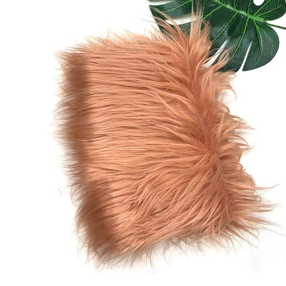 Faux Fur Fabric 46 Colors 160x50cm 8cm Soft Long Plush Handmade Doll/Clothing Shaggy Fabric