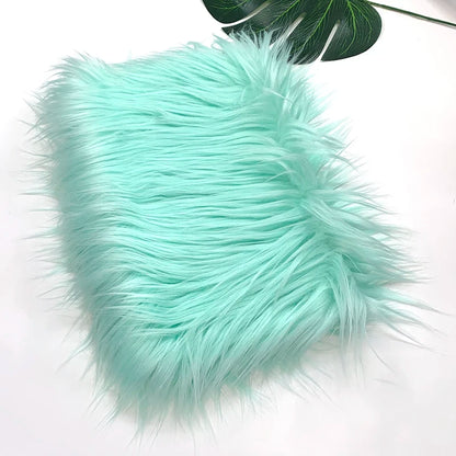 Faux Fur Fabric 46 Colors 160x50cm 8cm Soft Long Plush Handmade Doll/Clothing Shaggy Fabric