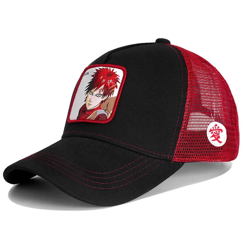 2023 Anime Naruto Cartoon Baseball Cap Men Women Hip Hop Cap Anime Action Figures Sasuke Toys Summer Sun Hat Kids Birthday Gifts