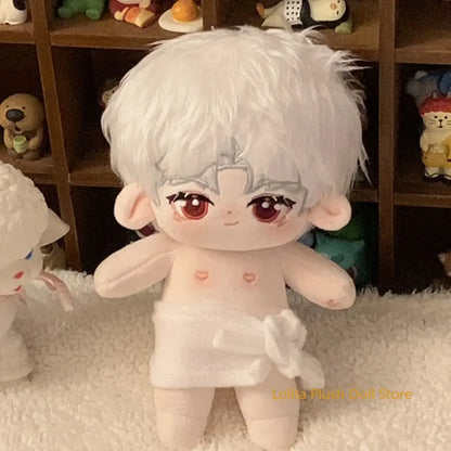 Love and Deepspace Sylus 20cm Plush Doll Clothing Clothes Outfits Dress Up Cosplay Small Bath Towel Replaceable Anime Gift