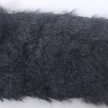7MM Plush Fabric Fabric Pure Color Solf Atrtificial Rabbit Fur Doll Clothing Pillow DIY Decoration Material