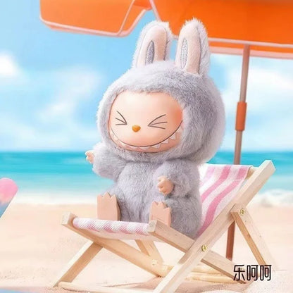 2025 Popmart Labubu the Monsters Lisa Seme Heart Macarrr Vinyl Base Series Trendy Toy Decorations Birthday Gifts
