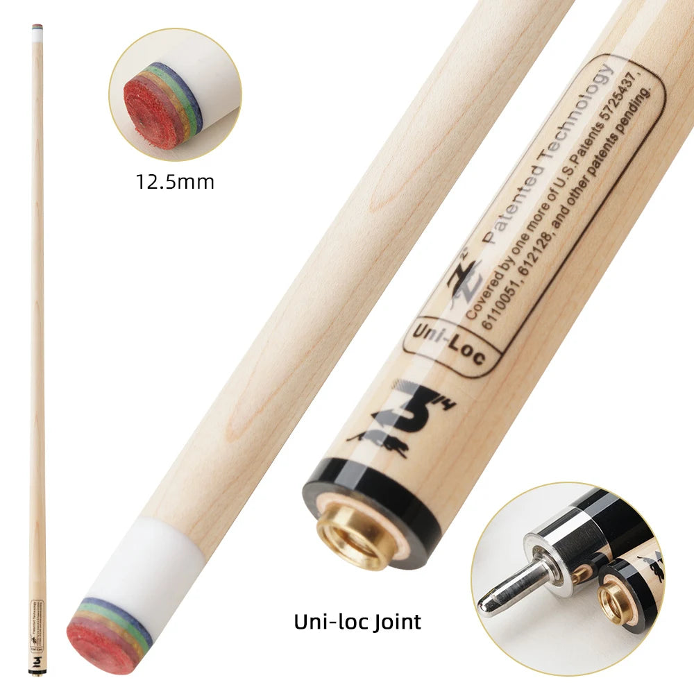 PREOAIDR 3142 Z2 POINOS Billiard Pool Stick, 10mm, 11.5mm, 13mm Tip, Technology Maple Shaft, Billar Kit Shaft, China
