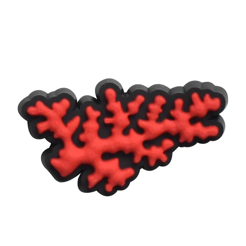 100Pcs Bulk Shoe Charms for Crocs Accessories Seagrass Shoes Charm for Croc Decorations Pins Men Jeans Woman Clogs Clips Badges