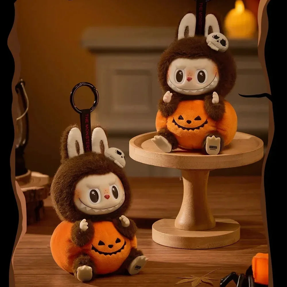Halloween Pumpkin Clothes for Labubu Trendy Accessories Bat Wing Pumpkin Clothes With Hat Dolls Accessories for 17cm Ropa Labubu