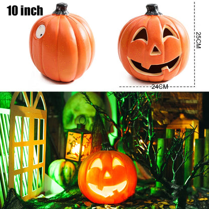Halloween Decoration Scream Pumpkin Led Festival Accessories Decorations Bright Materials Ring Light Fairy Lights Night Outdoor