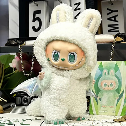 Hot Doll Clothes Outfit Accessories for 17cm Labubu V2 V1 Doll's Clothing Different Styles Cosplay Dress Kid Toy Gift