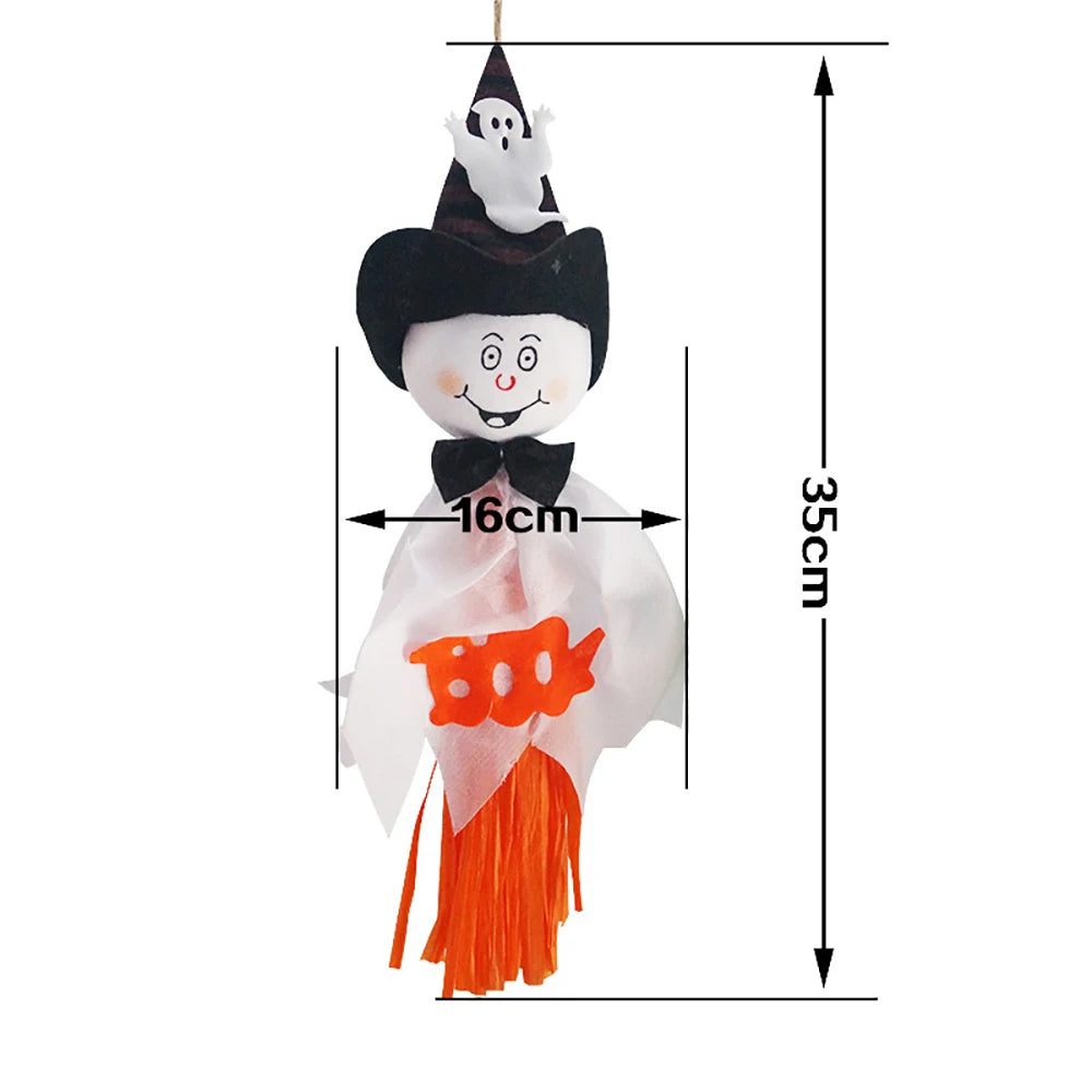 Halloween Ghost Doll Pendant,Halloween Home Haunted House Kindergarten Hanging Decorations Props