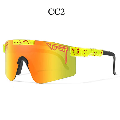 Adult UV400 Pit Viper Sunglasses Men Women Baseball Softball Sun Glasses Male Female Outdoor Eyewear Sport Goggles Mtb Shades