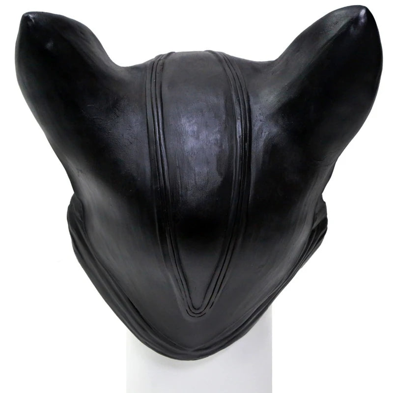 Cat Woman Selina Kyle Latex Mask Superhero Movie Cosplay Costume Halloween Party Masks