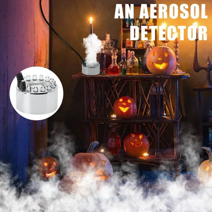 1-10pcs Mini LED Pumpkin Light Fogger Water Fountain Pond Fog Machine for Halloween Christmas Easter Party Festival Decoration