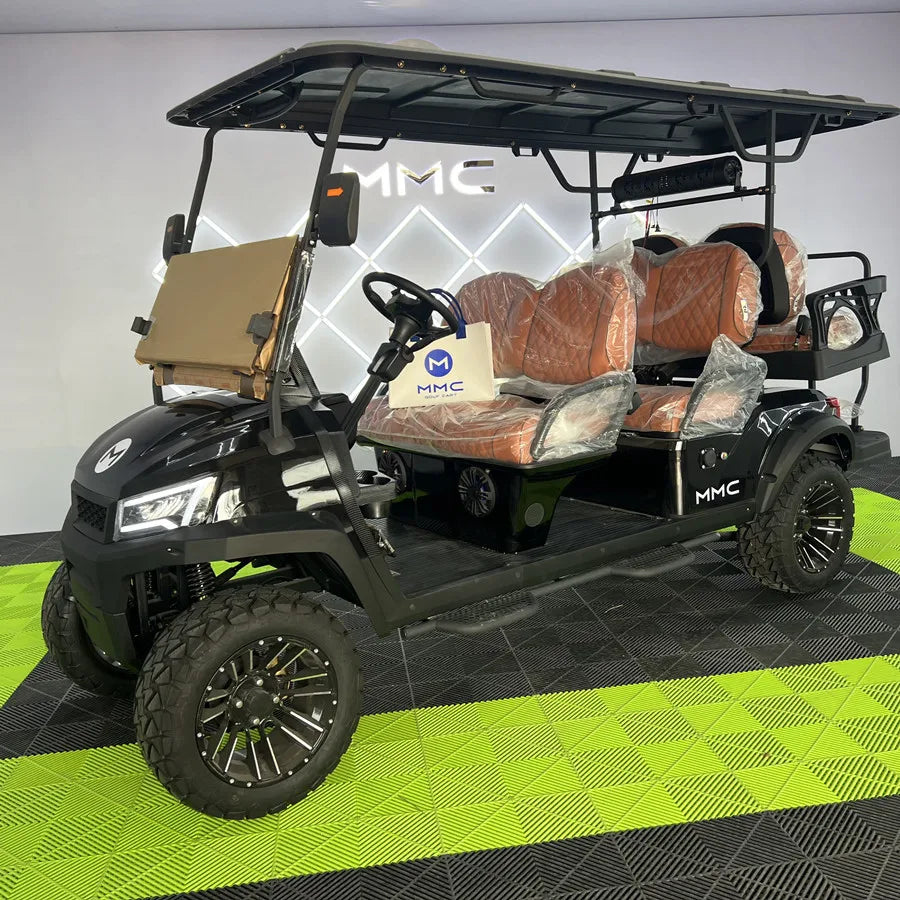 Golf Buggy Elektrický Golf Trol Lifted 4 Passenger Brand New Powerful 4 Wheel Club Car Electric Golf Cart