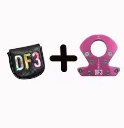 LAB Golf DF3 Putter Balanced Putter Black/Blue/Green/Red/Pink Color Black Steel 33 34 35 Inch LAB Golf Club With Head Cover