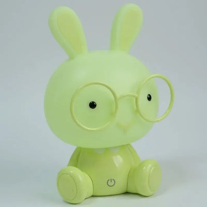 Modern Cartoon Night Light Led Baby Kids Room Lights Decor Rabbit Led USB Floor Lamps Bedroom Lamp Touch Switch Decor Luminaire