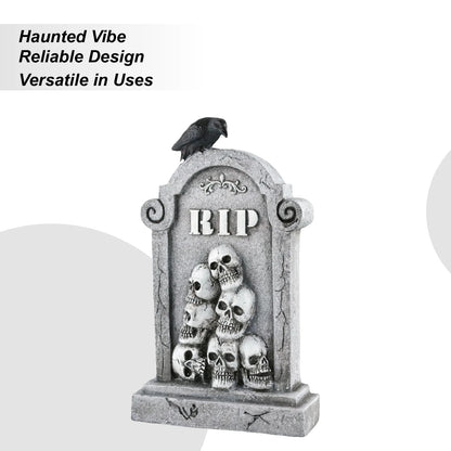 Halloween Graveyard Decorations Tombstones Halloween Decor Scary Gravestones Headstones Props for Crafts Signs Exterior Ground