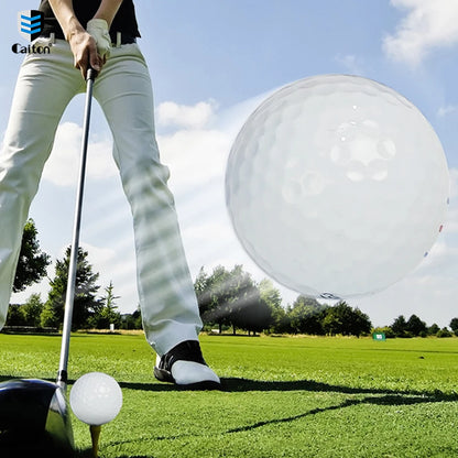 Caiton 12pcs Golf Super Long -Distance Double -Layer Ball, Lncrease 40+ Yards Flying Distance - Longer and Straighter, Soft Feel