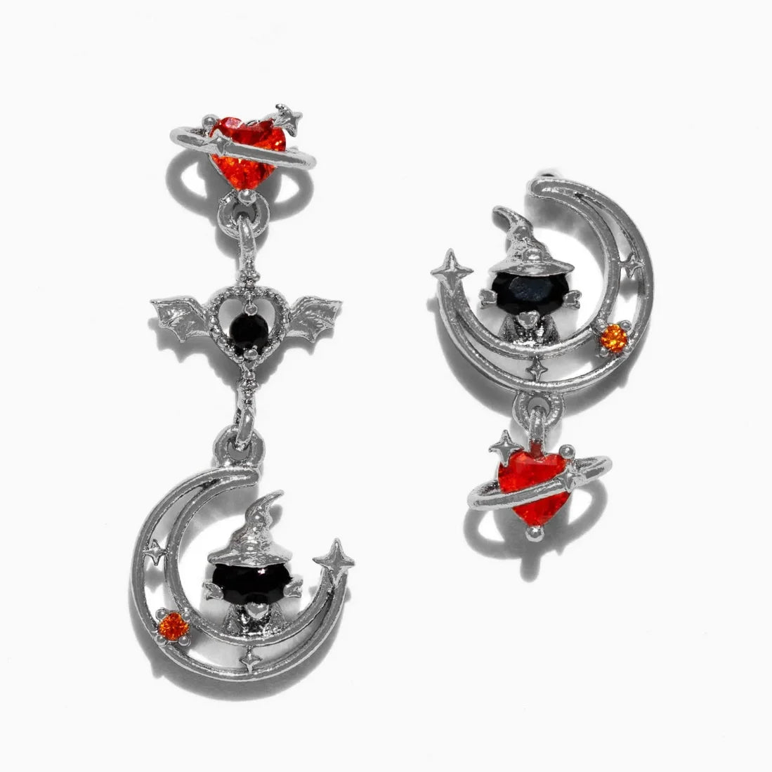 New Halloween Gothic Cute Oil Drip Pumpkin Ghost Skull Stud Earrings for Women Fashion Jewelry Gift Wholesale