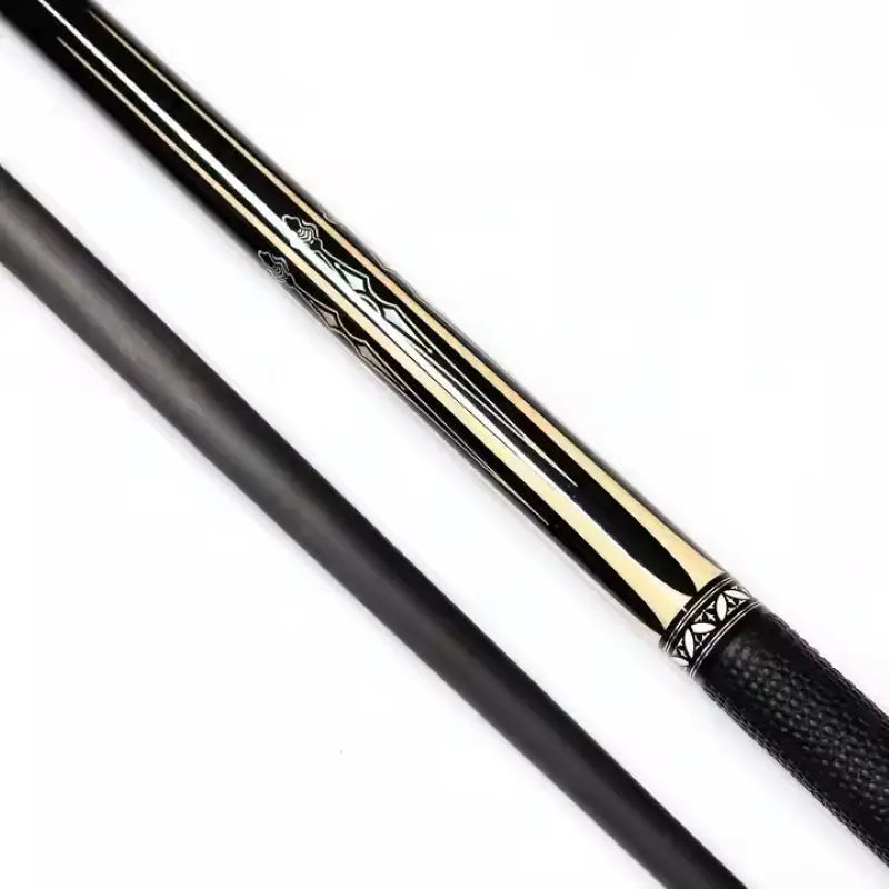 Superior Quality Yfen Handmade 1/2-Pc Carbon Fiber Shaft Maple Wood Butt Billiard Pool Cue 12.5mm Tip With Extension