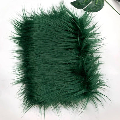 Faux Fur Fabric 46 Colors 160x50cm 8cm Soft Long Plush Handmade Doll/Clothing Shaggy Fabric