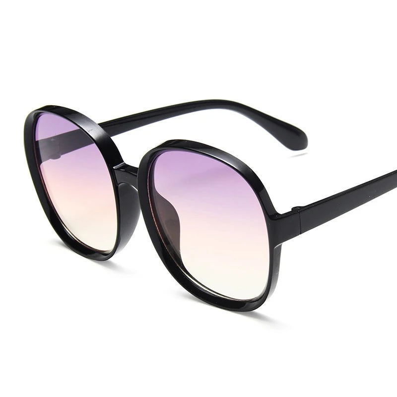 Newest Round Sunglasses Woman Oversized Female Glasses Gradient Fashion Brand Women Sun Glasses Ladies 2020 UV400