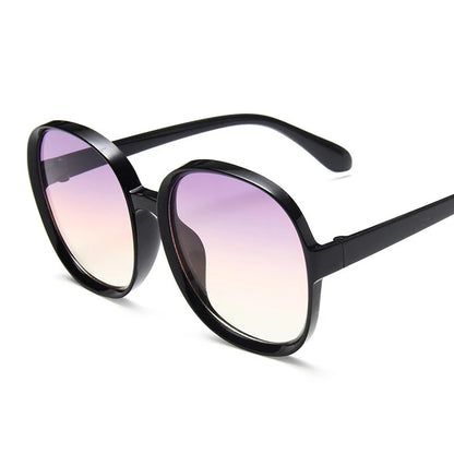 Newest Round Sunglasses Woman Oversized Female Glasses Gradient Fashion Brand Women Sun Glasses Ladies 2020 UV400