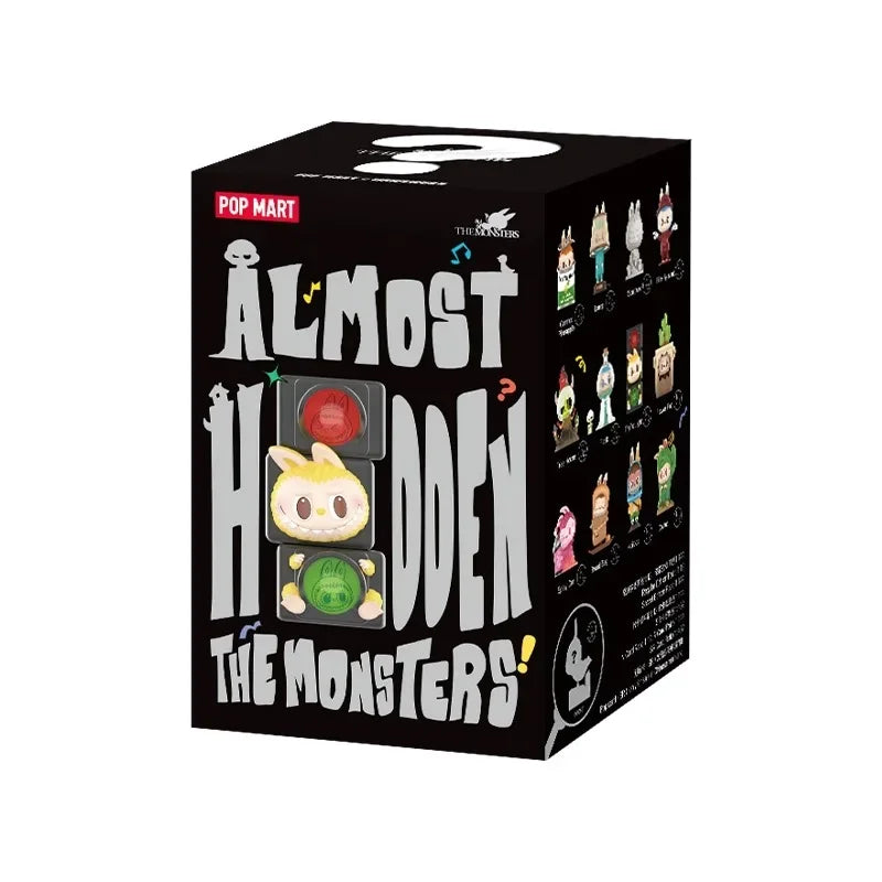 Labubu the Monsters Almost Hidden Series Blind Box Kawaii Anime Action Figure Toy Doll Collectible Model Surprise Gift Blind Bag