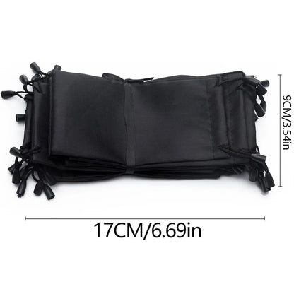 10-100pcs Portable Soft Cloth Waterproof Sunglasses Bag Microfiber Dust Storage Pouch Glasses Carry Bag Eyewear Case Container