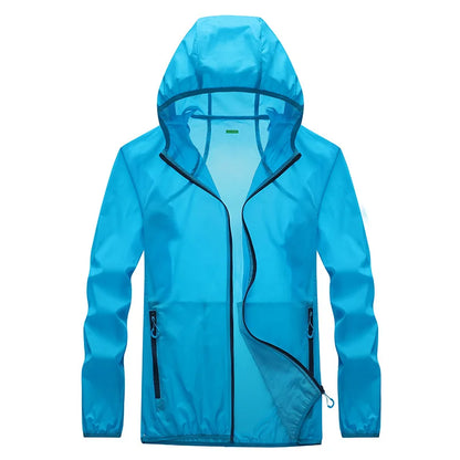 Golf Raincoat Rain Jacket Waterproof Lightweight Quick-Dry UV Sun Protection Breathable Outdoor Sports Men Women Golfing Apparel