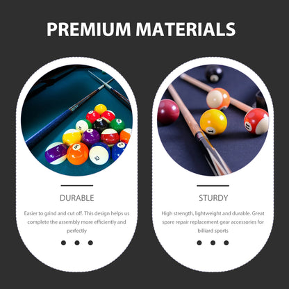 Plastic Alloy Telescopic Cue Extension Billiard Extension Handle Pool Cue Extender Rod Snooker Balls Accessories Entertainment
