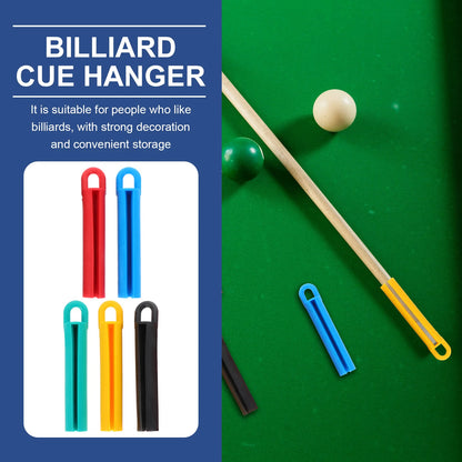15Pcs Billiard Billiard Cue Hangers Cue Hangers Wall Mounting Snooker Stick Holder Cue Storage Tool Entertainment Supplies