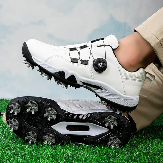 Men Golf Shoes Professional Lightweight Golfer Footwear Outdoor Golfing Sport Trainers Athletic Sneakers