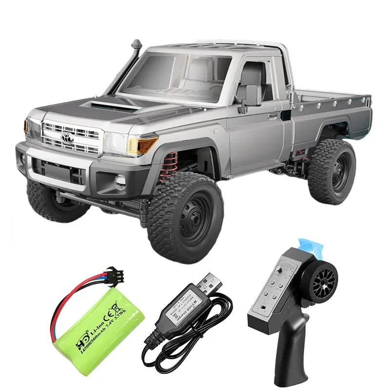 1:12 Rc Car Mn82/Mn82pro Model Retro Full-Scale Simulation Lc79 RTR 2.4G 4WD 280 Motor Remote Control Pickup Truck Toys for Kids