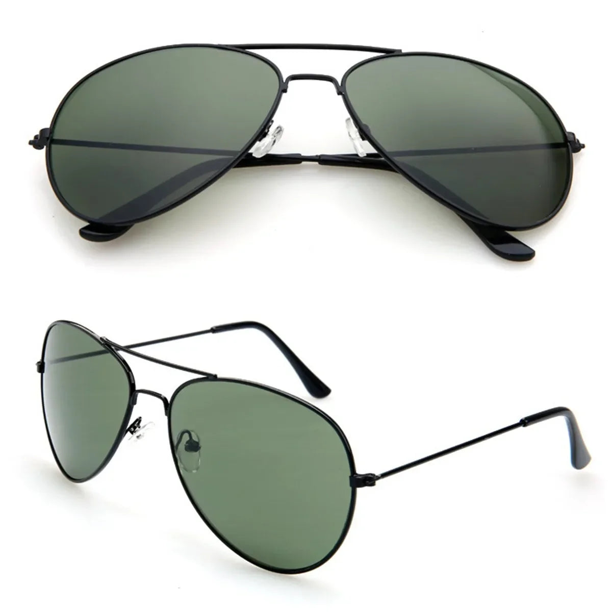 FOENIXSONG Fashion Pilot Sunglasses for Women Men  Classic Eyewear Gradient Mirrored Blue Silver Gray Sun Glasses Sunglass
