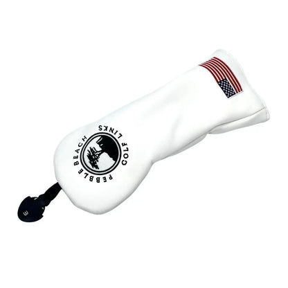 Golf Small Tree Pattern Pu Leather Head Cover Driver Head Covers Fairway Wood Head Covers Hybrid Head Covers Putter Cover