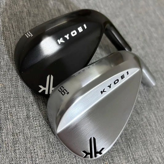 KYOEI Golf Wedges Set 48 50 52 54 58 60 Degree Silver/Black Forged Golf Sand Wedge Club Only Head KYOEI Wedges