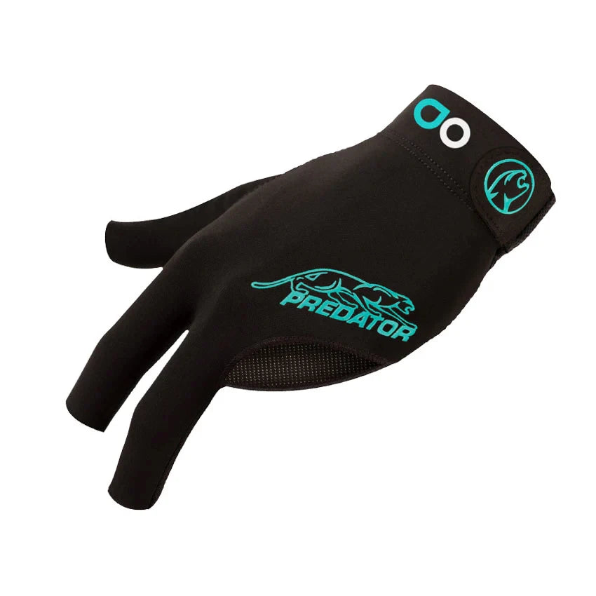PREDATOR Gloves Professional Pool Cue Snooker Cue Gloves Three-Finger Mitts Non-Slip Left-Handed Comfortable Billiard Accessory