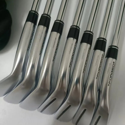 2024New 790 Golf Clubs Silvery P790 Golf Irons Fourth Generation 7pcs 4-9p R/S/Sr Flex Steel/Graphite Shaft,with Head Cov