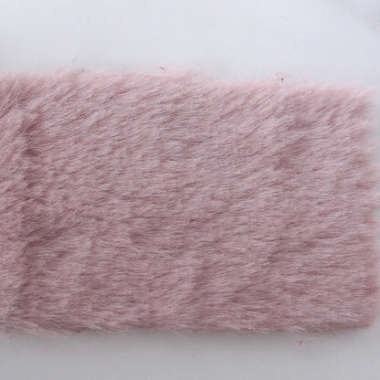 7MM Plush Fabric Fabric Pure Color Solf Atrtificial Rabbit Fur Doll Clothing Pillow DIY Decoration Material