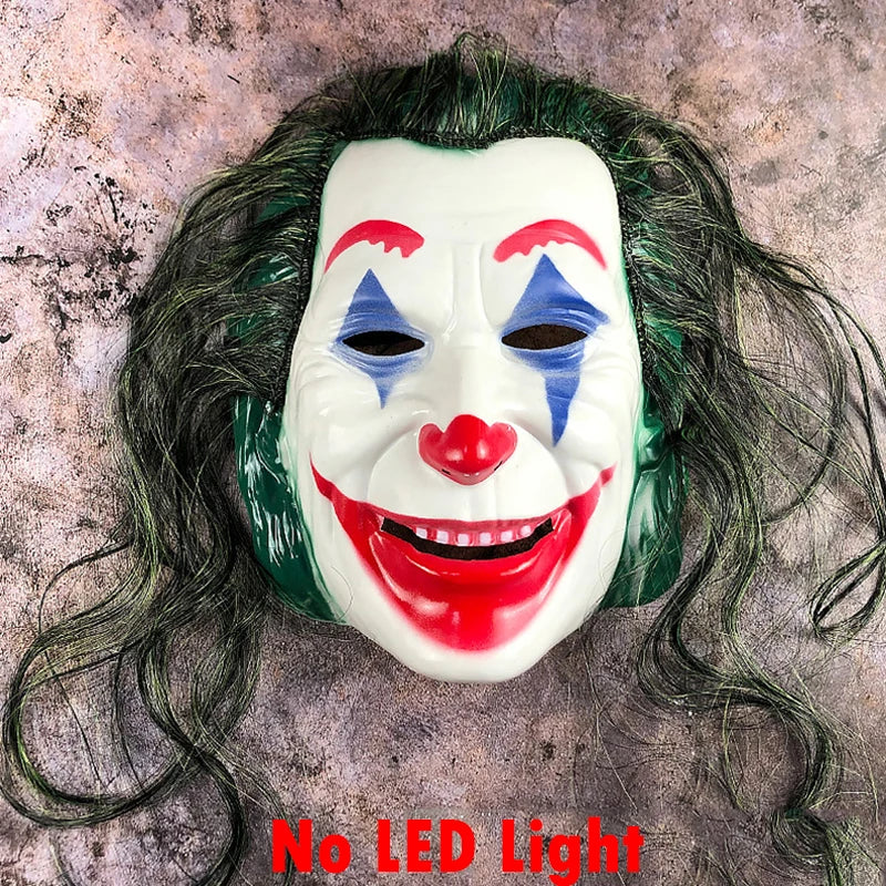 New Arrival LED Luminous Cosplay Anime Mask Neon Light Up Fox Mask Halloween Party Mask Carnival Party Led Mask