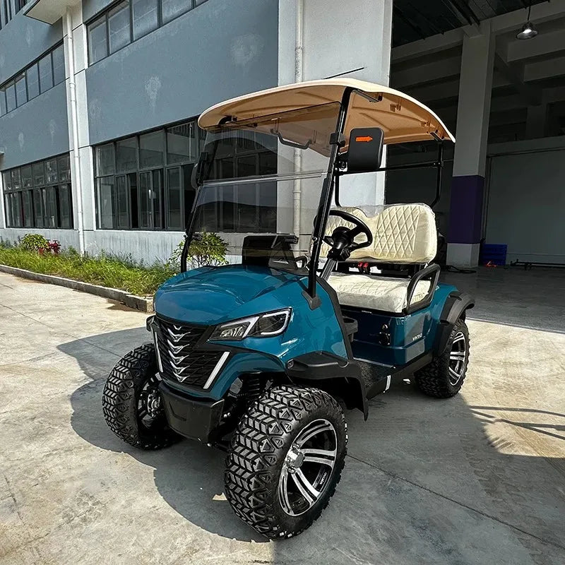 Made in China Low Price 2 4 Seater 48/60v/72v Battery Off-Road Hunting Cart Street Legal City EV Luxury Electric Club Golf Cart