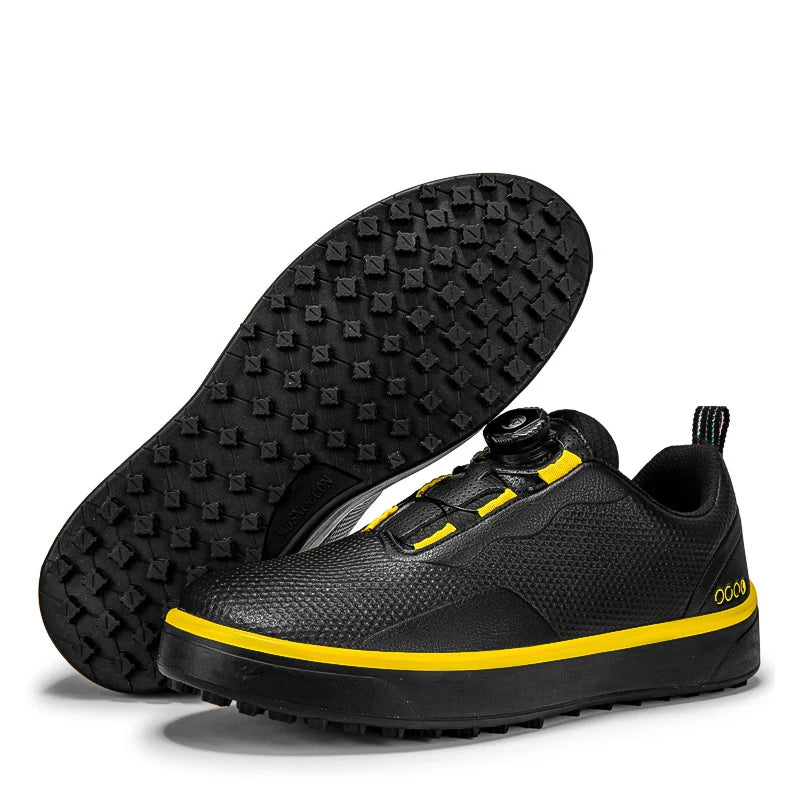 Golf Sneakers Summer Men's Shoes Comfortable Cushioning Sneakers Knob Waterproof and Anti Slip