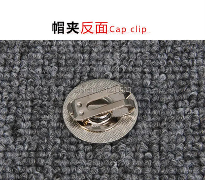 1.18" Lucky Clover Golf Ball Mark W Magnetic Golf Hat Clip 30mm Green Four Leaf Clover Golf Marker Training Aids