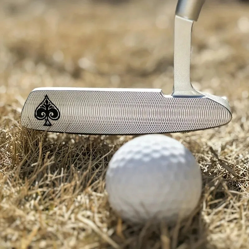 1pc Spades a Golf Putter Golf Club 32-36 Inches, With Head Cover,  Golf Club - Improves Ball Speed and Accuracy Detachable Weigh
